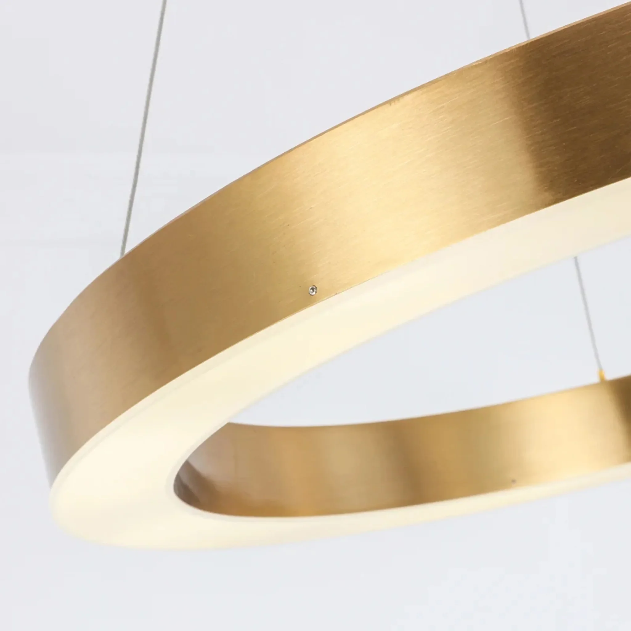 Thalwil | Classy Gold Rings Ceiling Chandelier