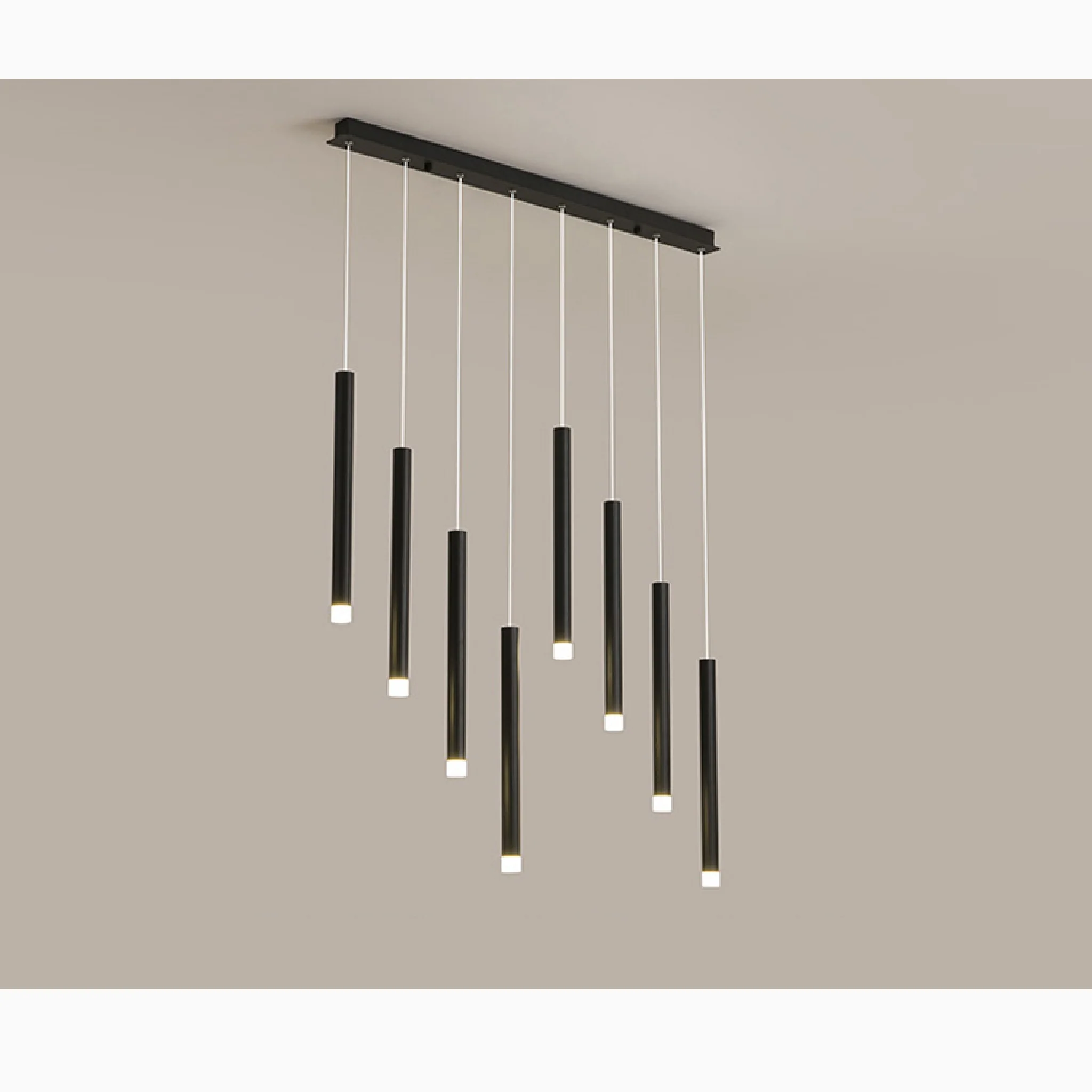 Burgdorf | Black Pendant Lamp in a Nordic Style for Kitchen