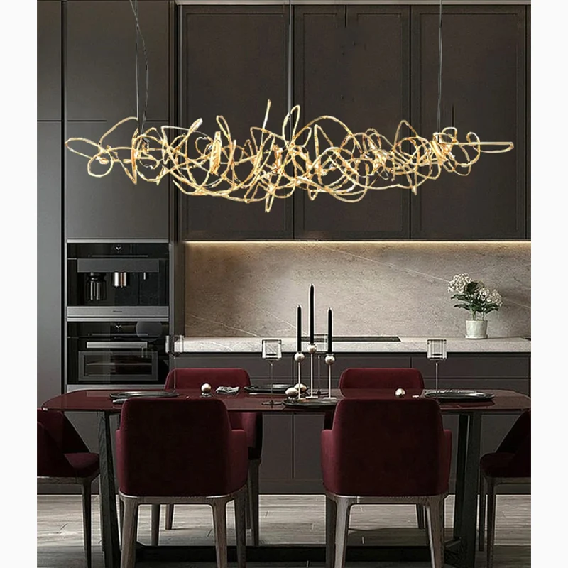 Samedan | Creative Extraordinary Rectangle Chandelier
