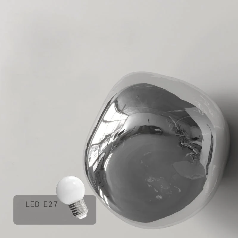 Creative Glass Wall Lamp in Ultramodern Style, Living Room, Bedroom