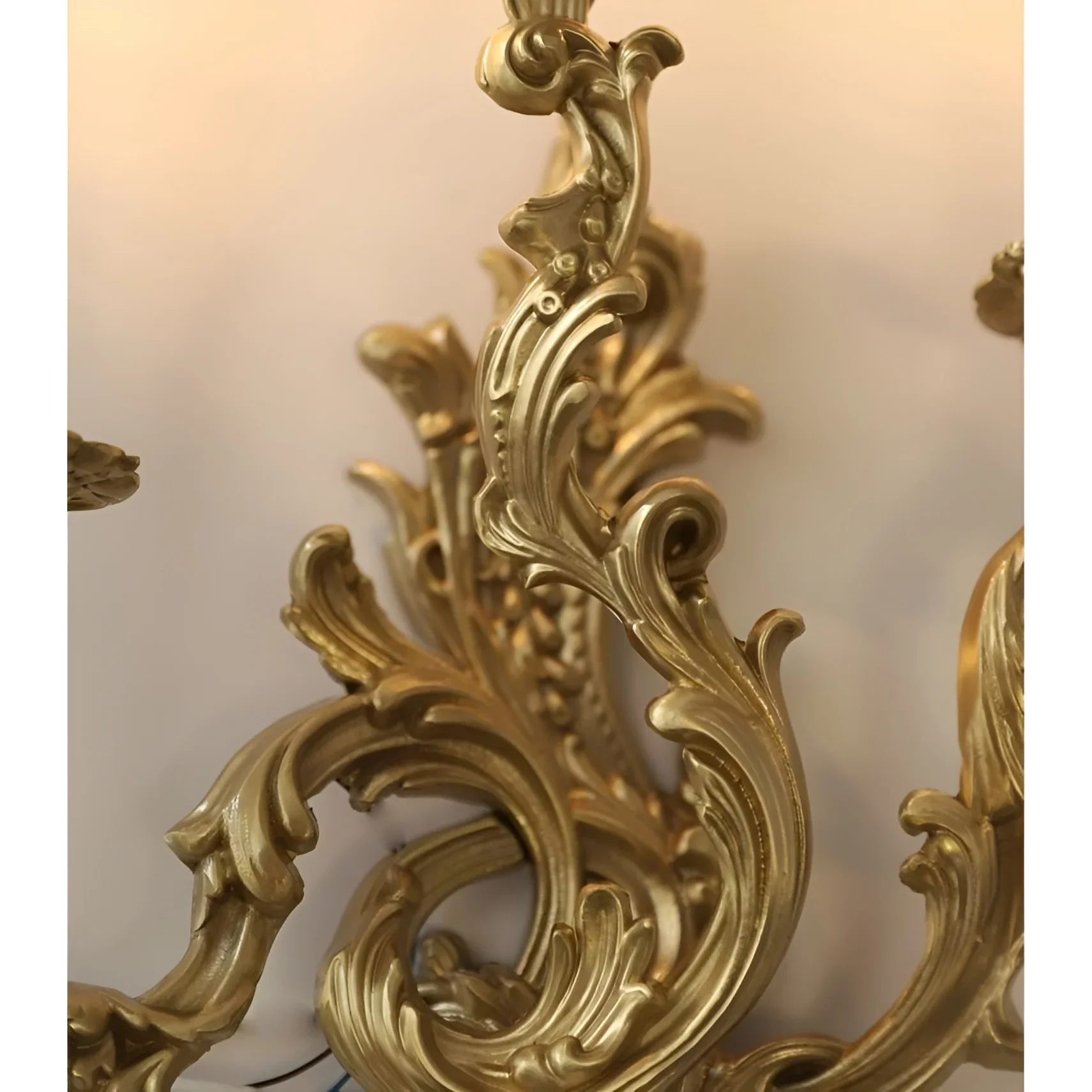 Luxury Wall Lamp in the Classic French Style, Living Room, Bedroom