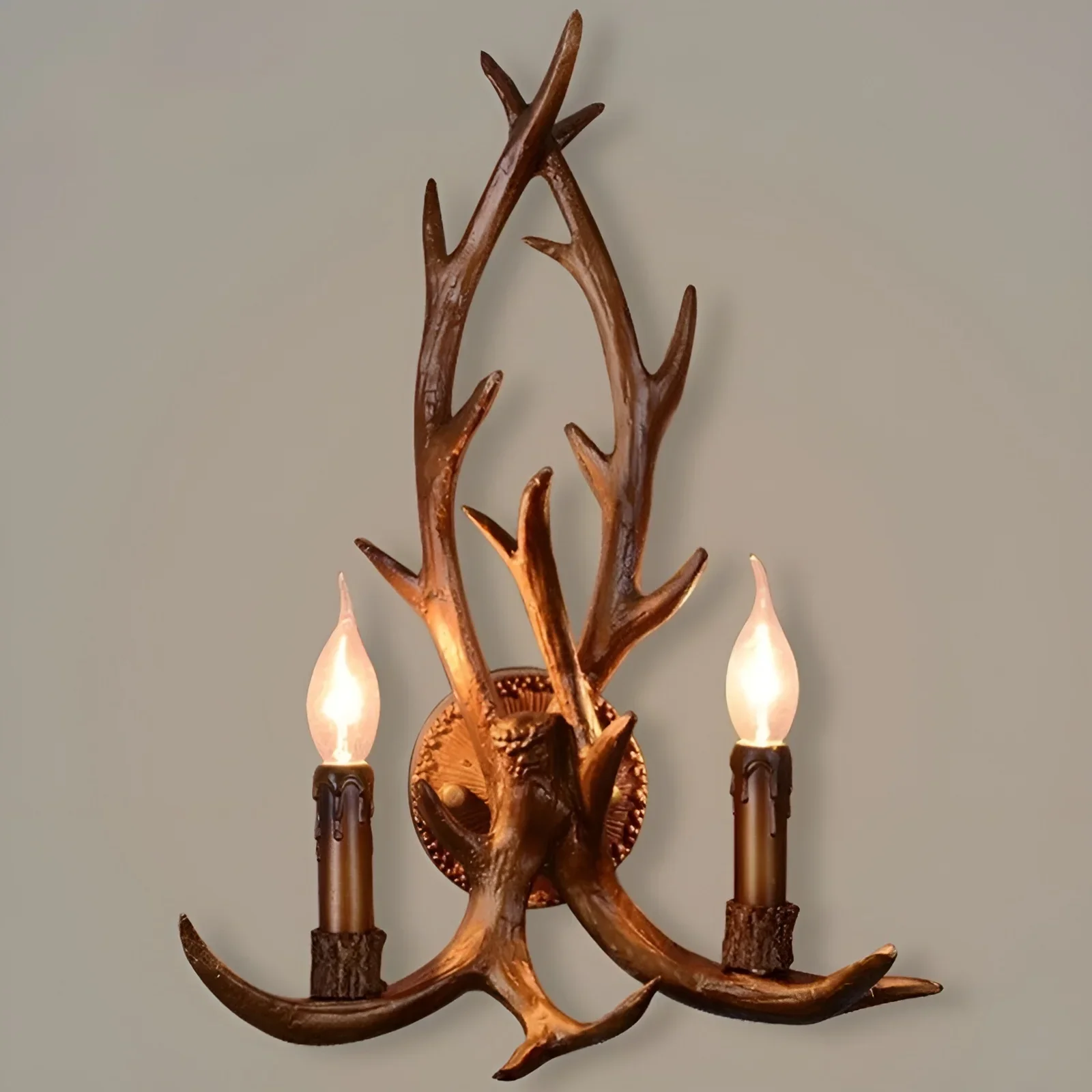 Creative Wall Lamp in the Shape of the Antlers for Restaurant, Bar