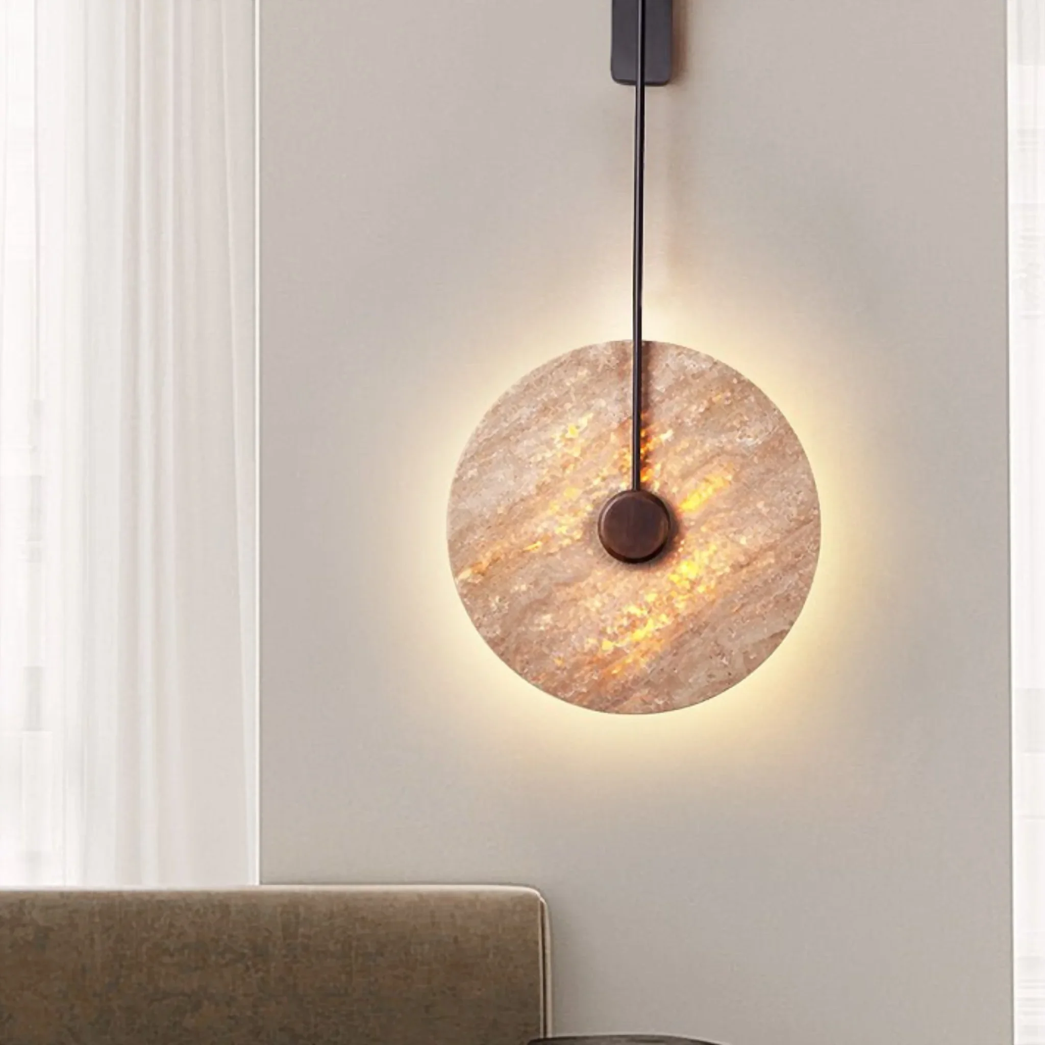 Vistula | Modern Wall Lamp in the Shape of Stone Circle