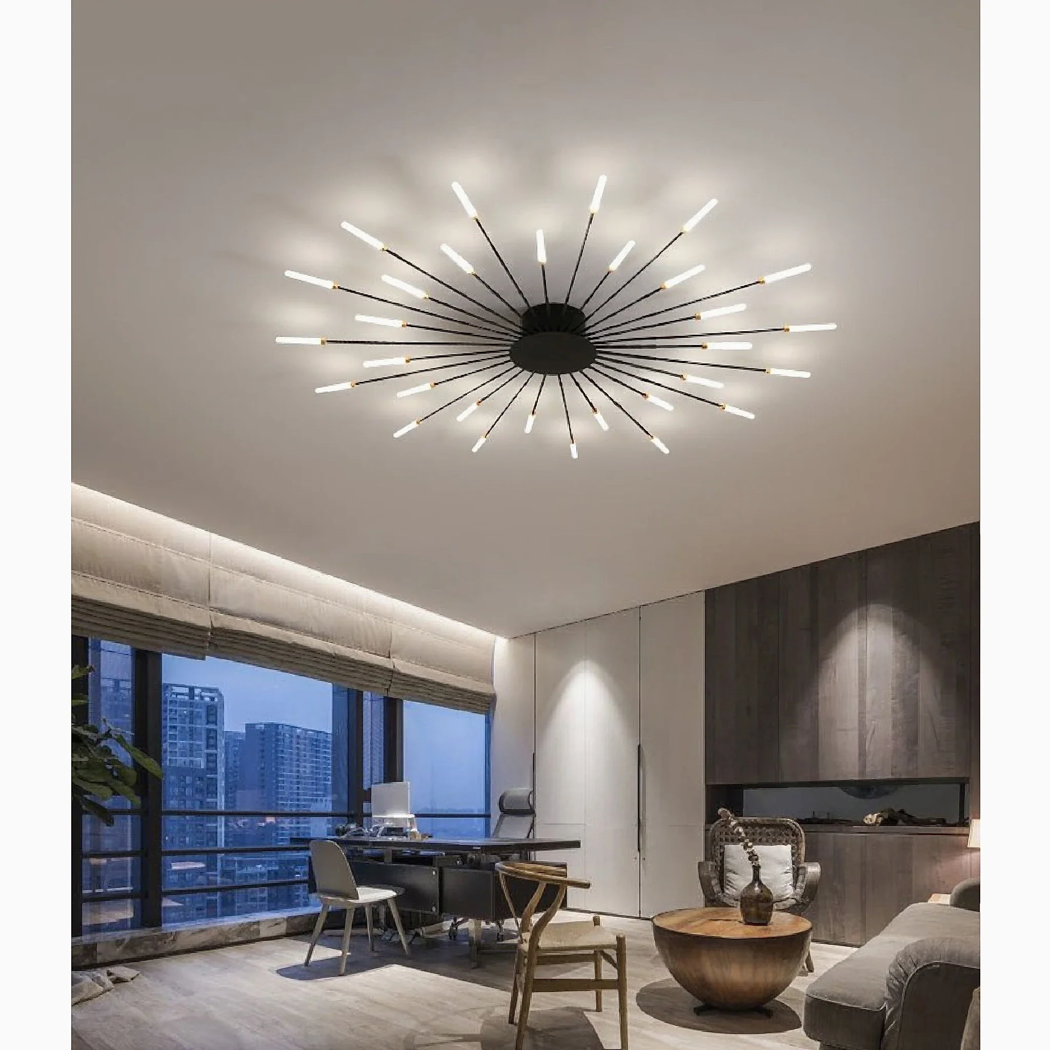 Brugg | Modern LED Dandelion Ceiling Light
