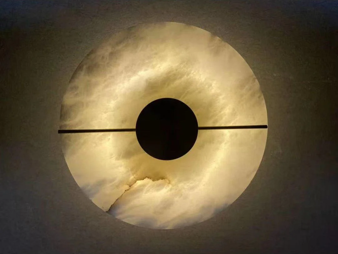 Luxury Marble Wall Lamp for Bedroom, Living Room, Kitchen