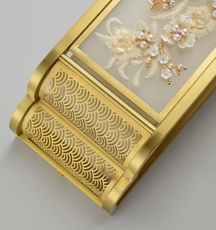 Luxury Wall Lamp in Classic Asian Style for Living Room, Bedroom
