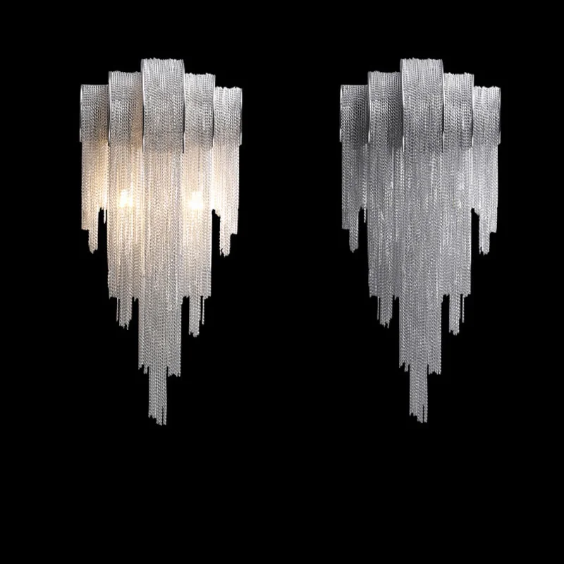 Luxury Tassel Wall Lamp in Italian Style for Living Room, Bedroom