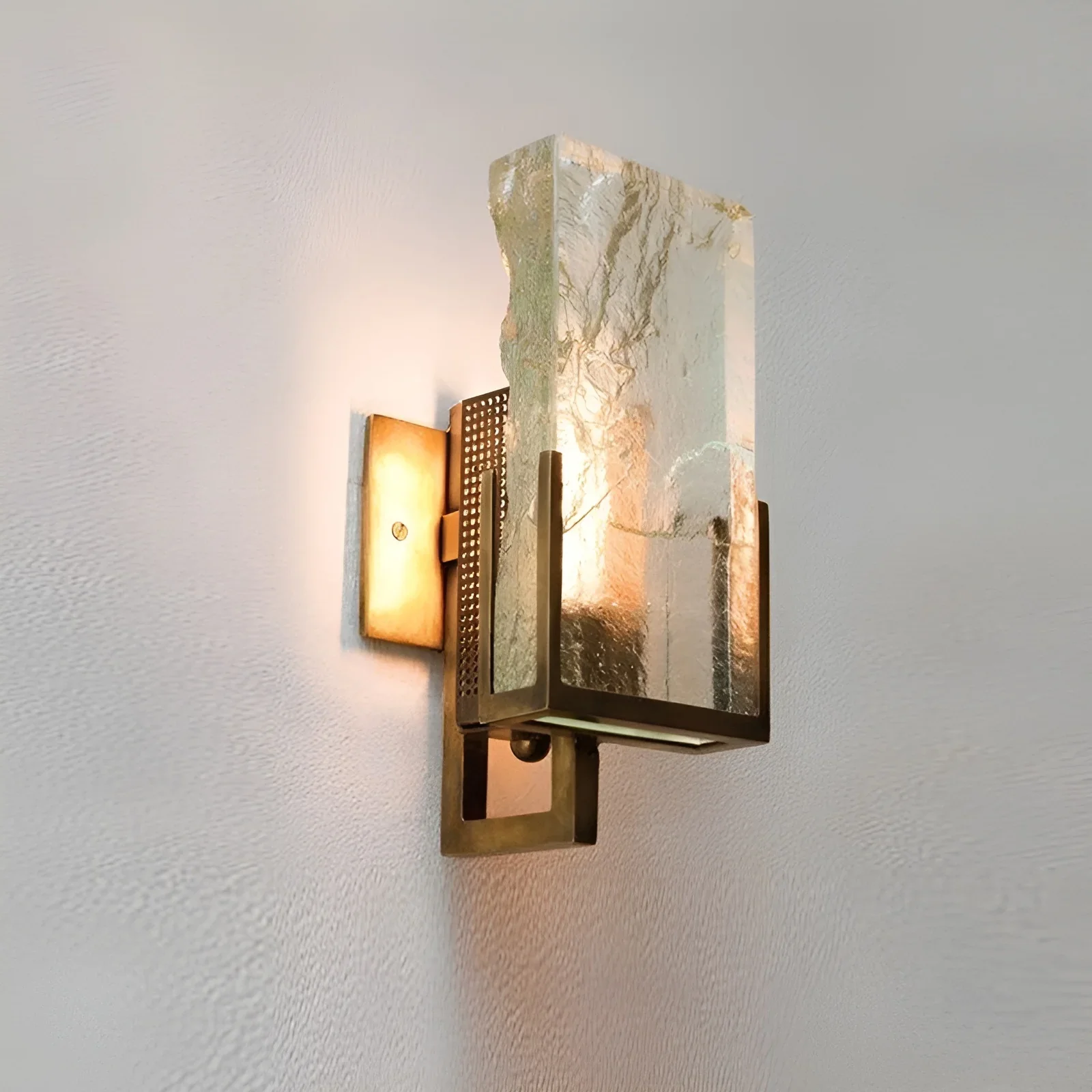 Modern Wall Lamp in the Shape of Ice Piece for Living Room, Bedroom