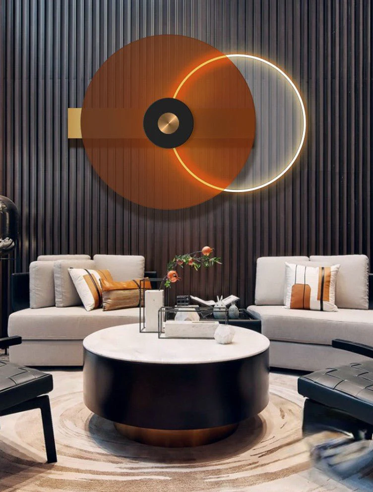 Modern Wall Lamp in Cyberpunk Style for Living Room, Bedroom