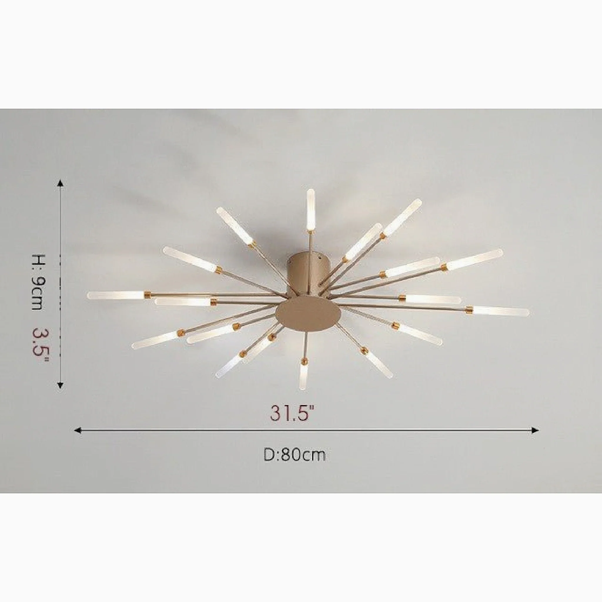 Brugg | Modern LED Dandelion Ceiling Light