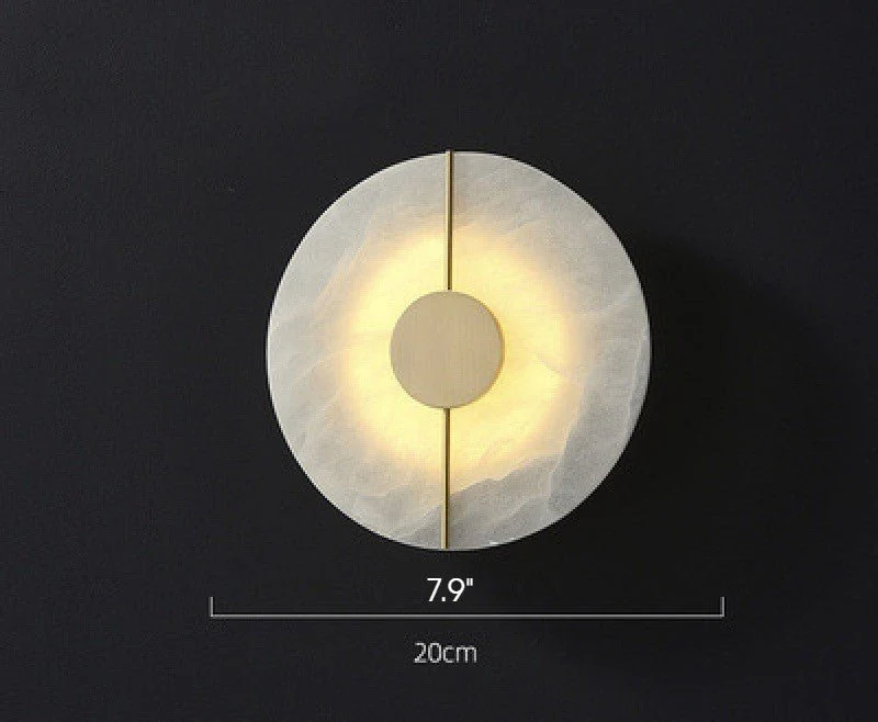 Luxury Marble Wall Lamp for Bedroom, Living Room, Kitchen