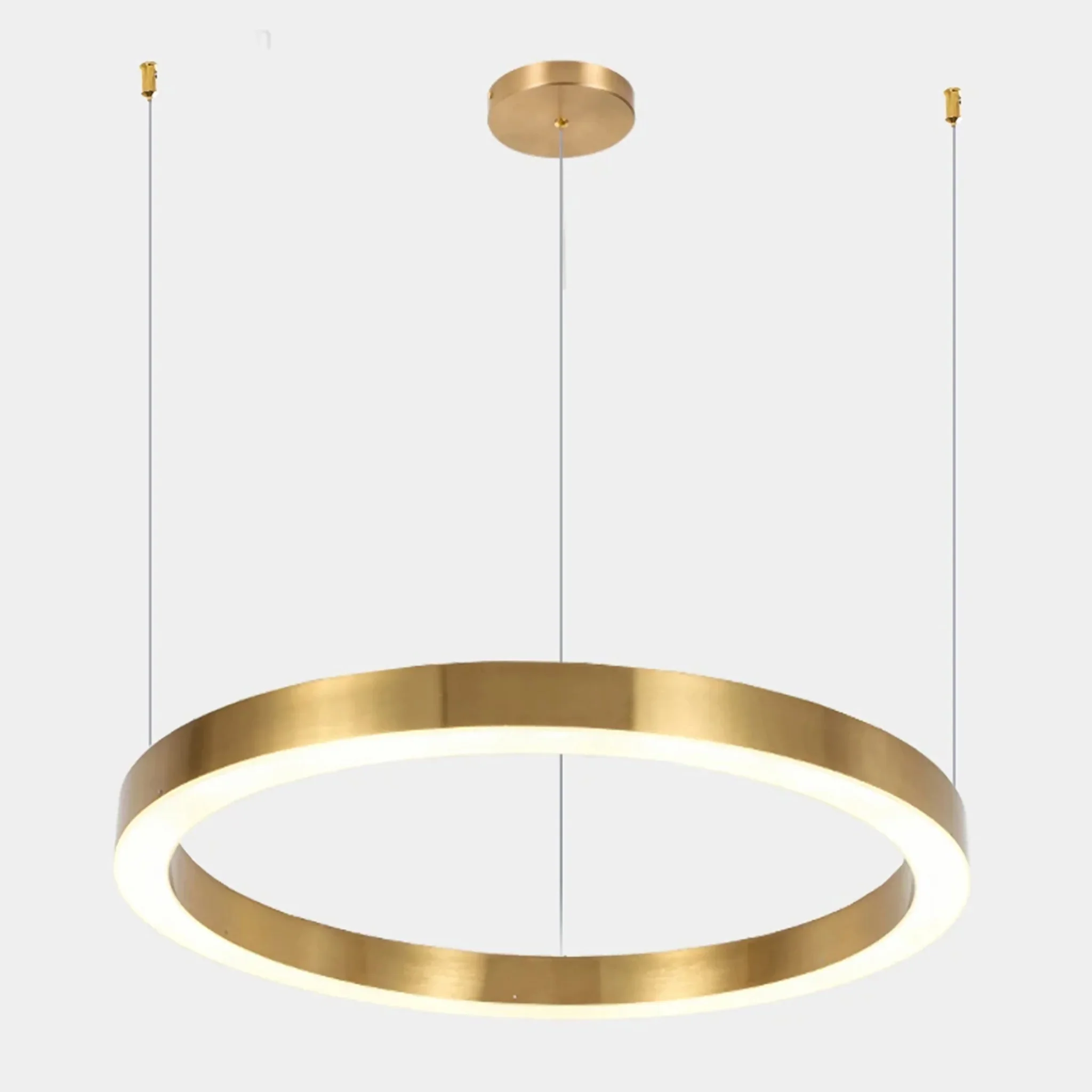 Thalwil | Classy Gold Rings Ceiling Chandelier