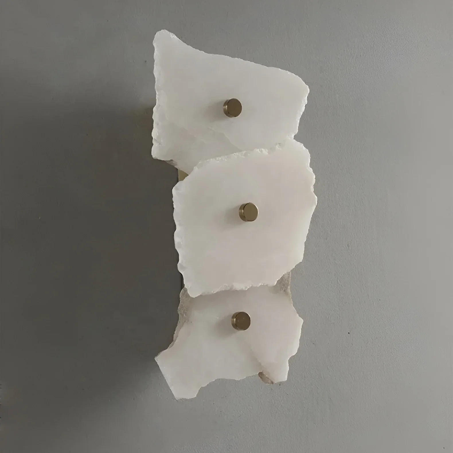 Creative Wall Lamp from Natural Marble for Living Room, Bedroom