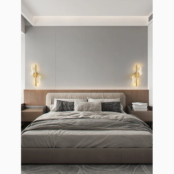 Modern Acrylic Wall Lamp in Royal Style, Living Room, Bedroom