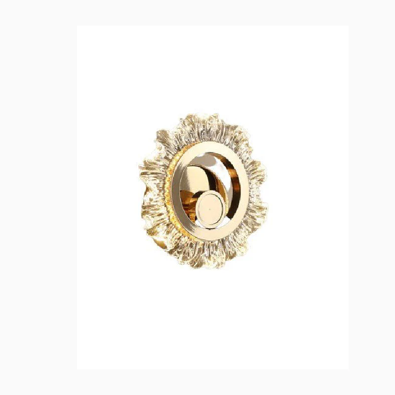 Luxury Wall Lamp in Shining Sun Style for Living Room, Bedroom