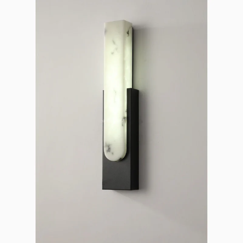 Nyon | Marble Rectangular Wall Lamp for Living Room