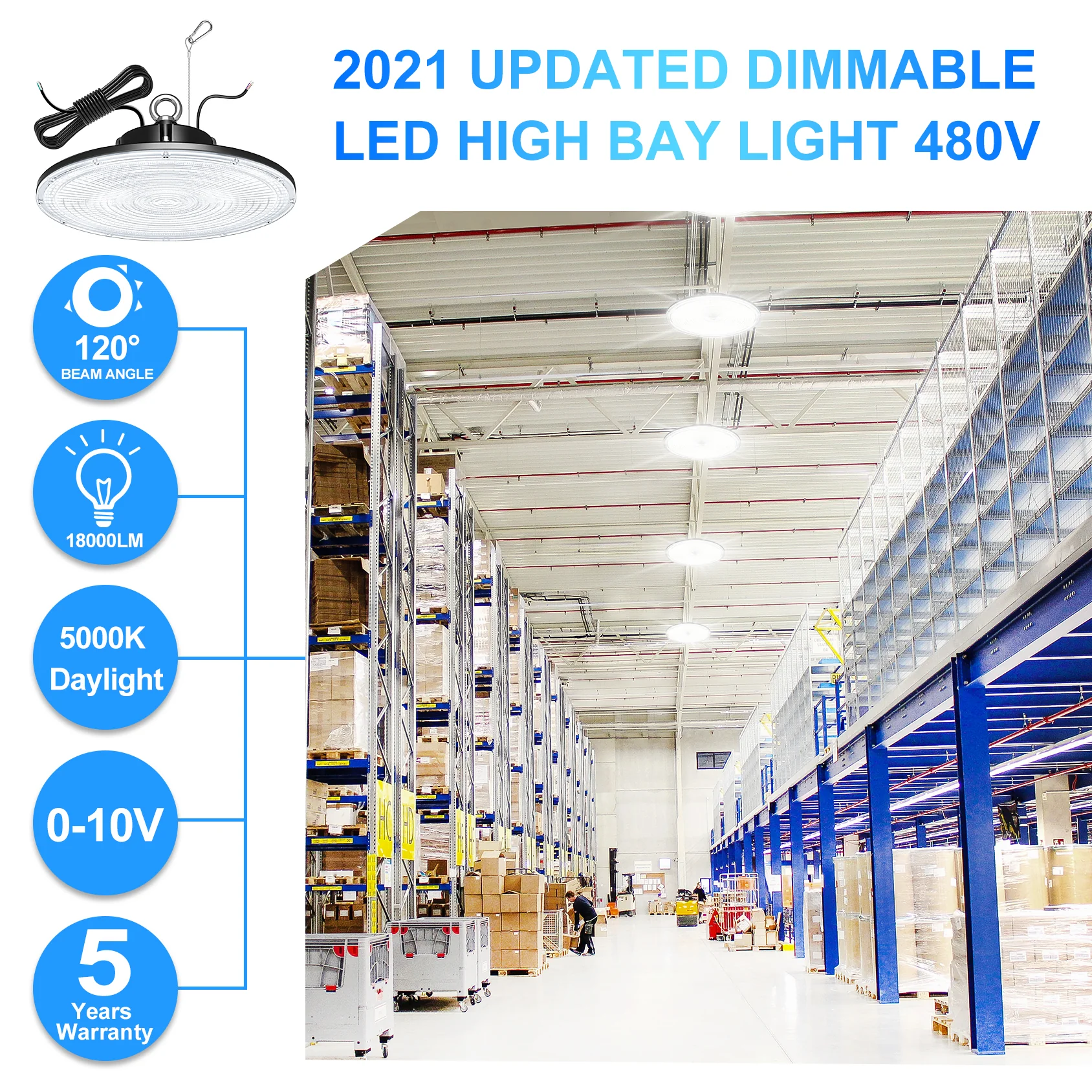 Bagnoli Irpino | LED UFO Shape High Bay Outdoor Light