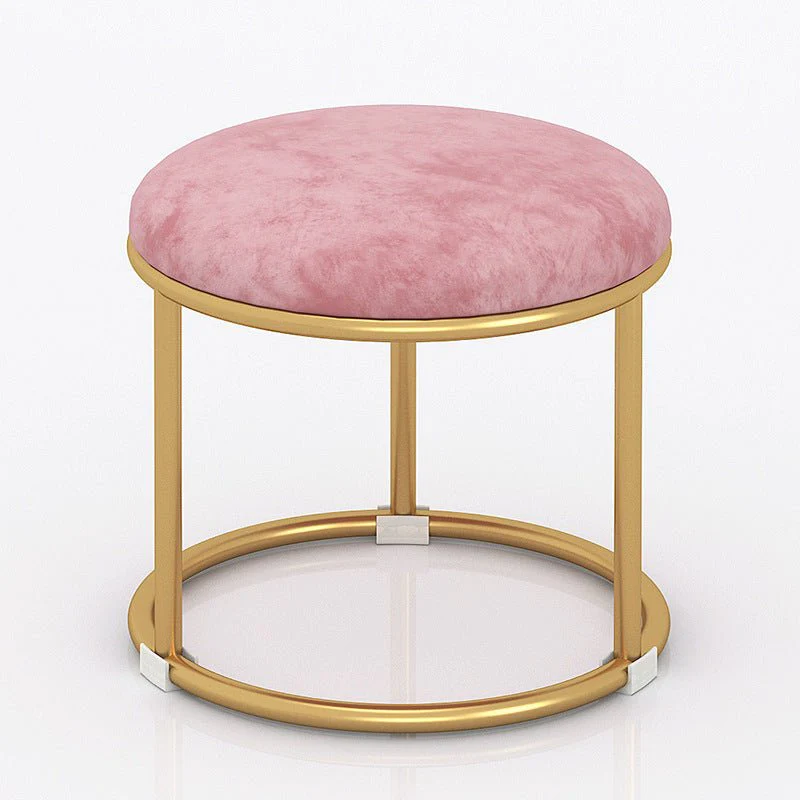 Small Luxury Iron Wrought Iron Ottoman