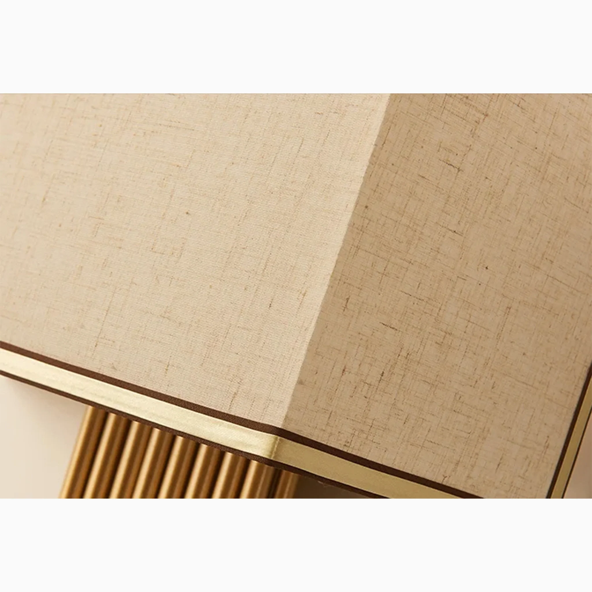 Stein am Rhein | Elegant Metal and Fabric Wall Sconce