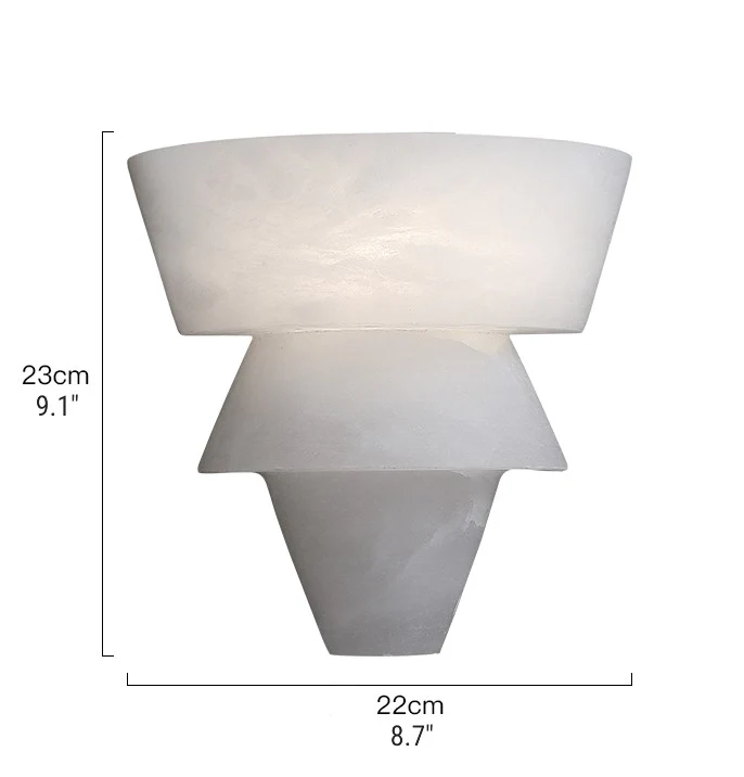 Modern Minimalist Crystal Wall Lamp for Bedroom, Balcony