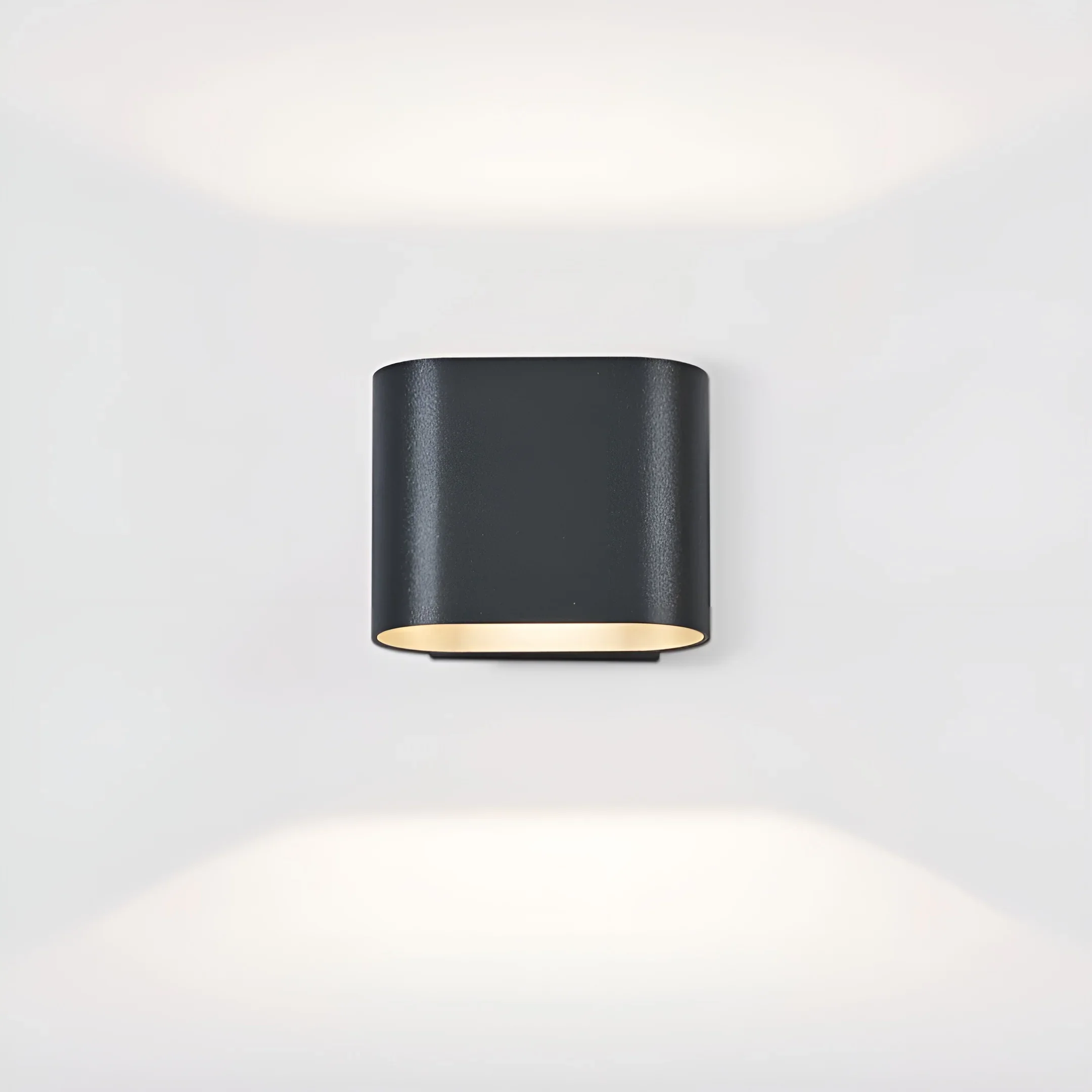 Aeris LED Wall Sconce �C Compact Rotatable Black Outdoor Light