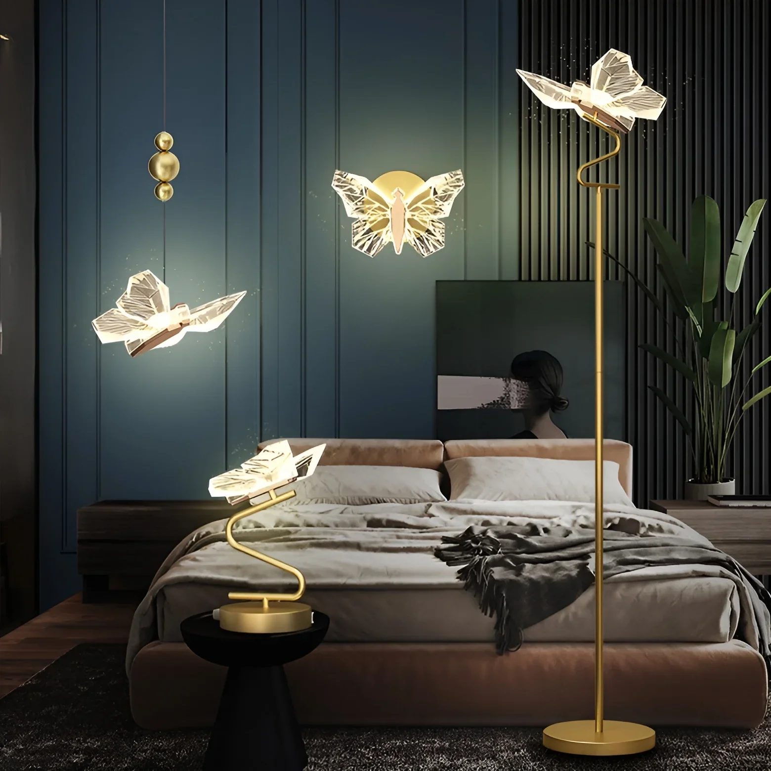 Grimentz | Creative Stylish Night Light in the Shape of Butterfly