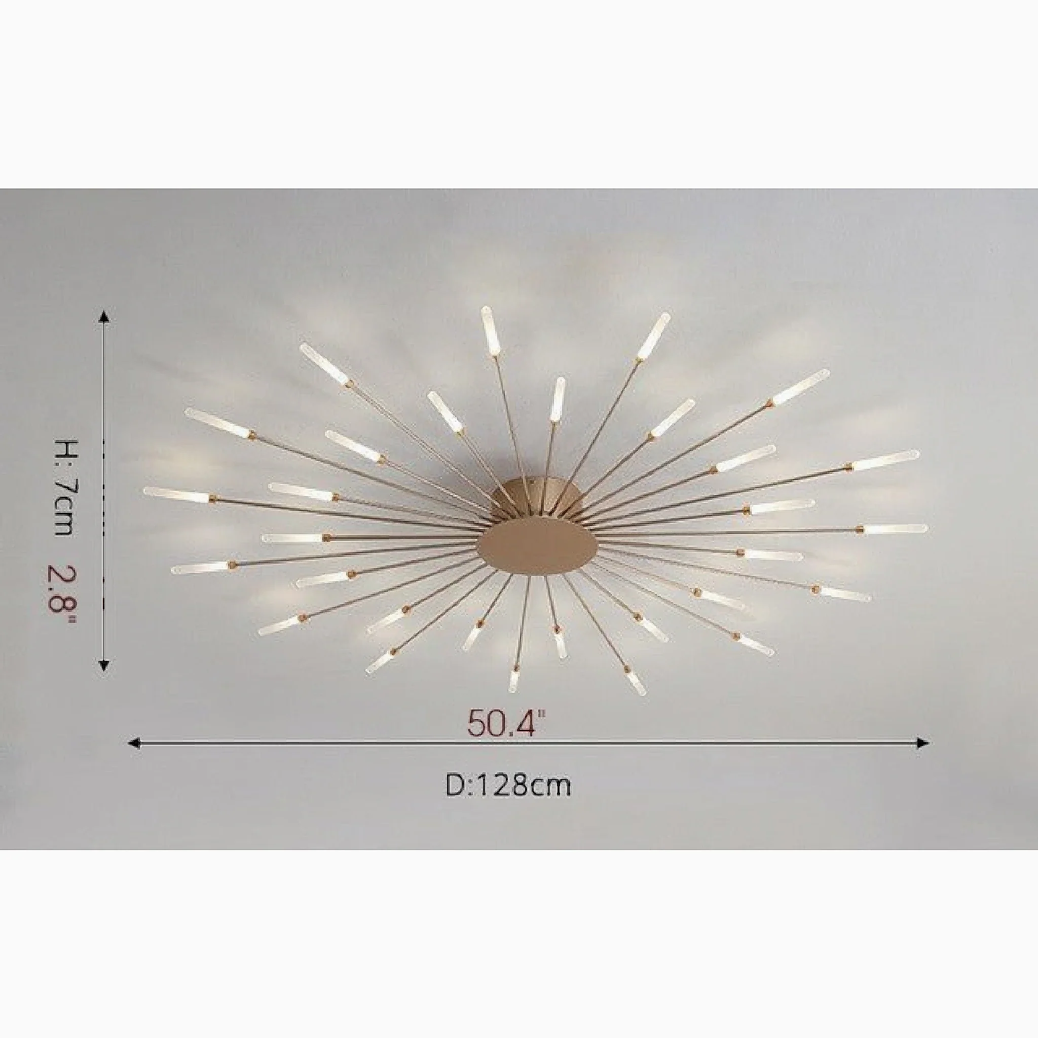 Brugg | Modern LED Dandelion Ceiling Light