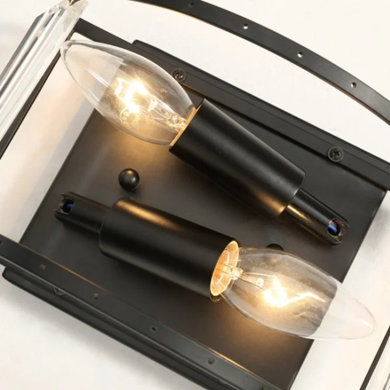 Luxury Crystal Wall Lamp in American Style for Living room, Bedroom