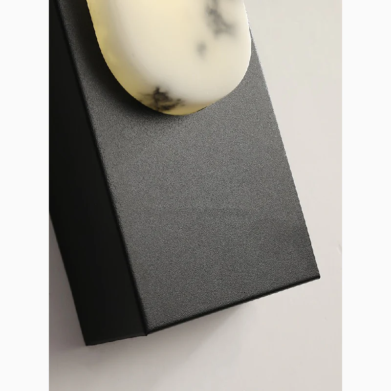 Nyon | Marble Rectangular Wall Lamp for Living Room