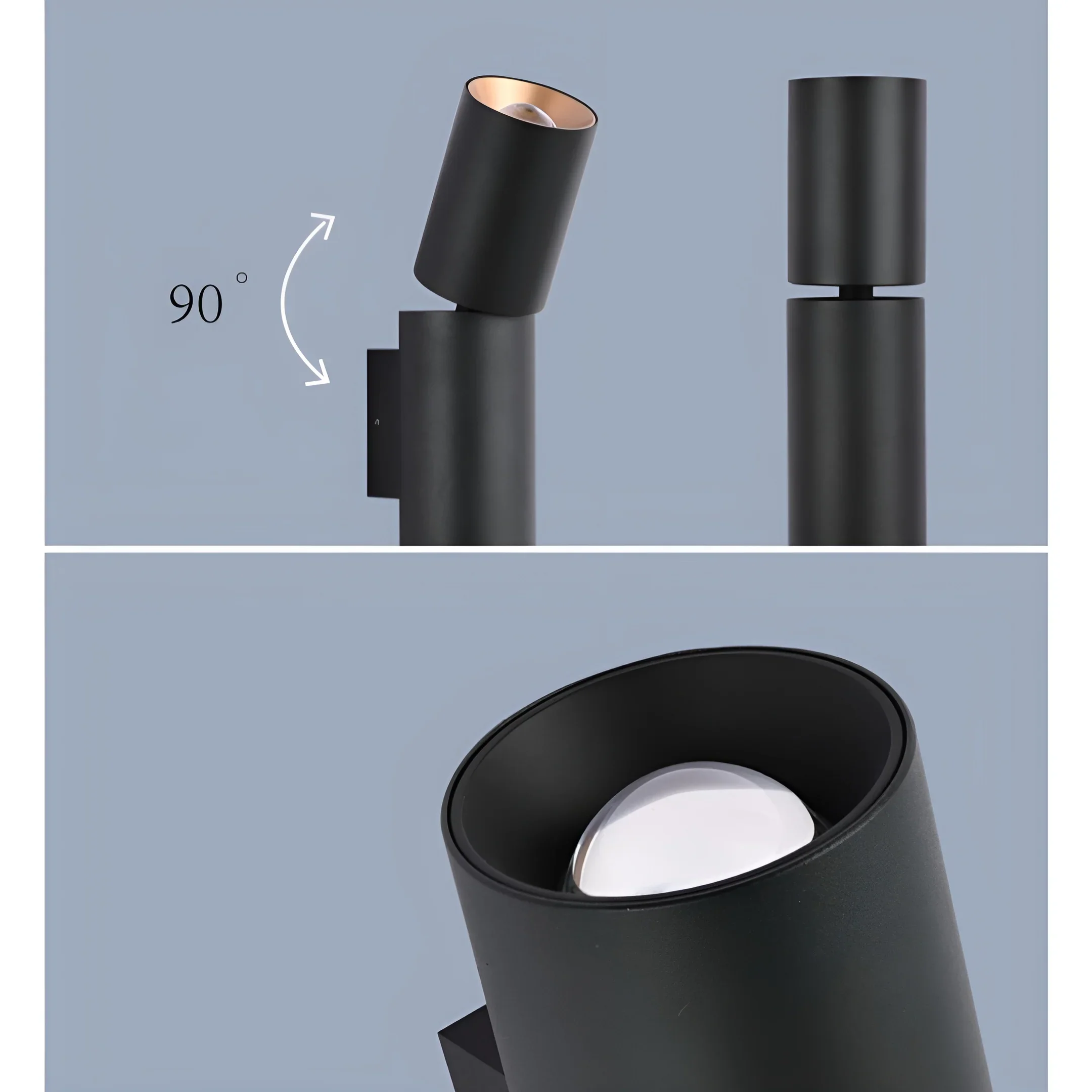 Logic Dual?Beam Outdoor Wall Light - Aluminum LED Sconce