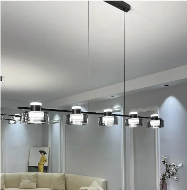 Sch��pfen | Modern Minimalistic Glass Cubes Chandelier