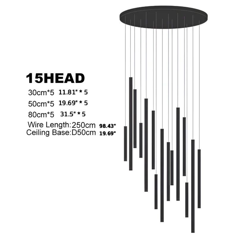 Saint-Andre-de-la-Roche | Minimalistic Simple Led Pendant Chandelier