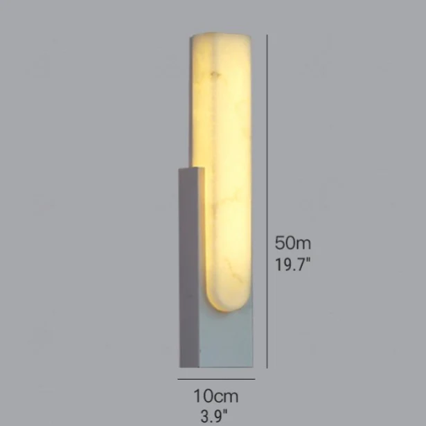 Modern Marble Wall Lamp in Nordic Style for Living Room, Bedroom