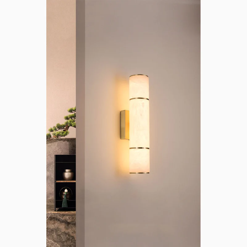 Creative Marble Wall Lamp in Fashionable Style, Living Room, Bedroom