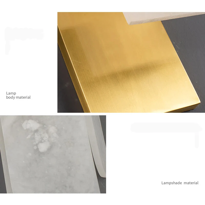 Creative Marble Wall Lamp in Postmodern Style for Dining Room, Bedroom