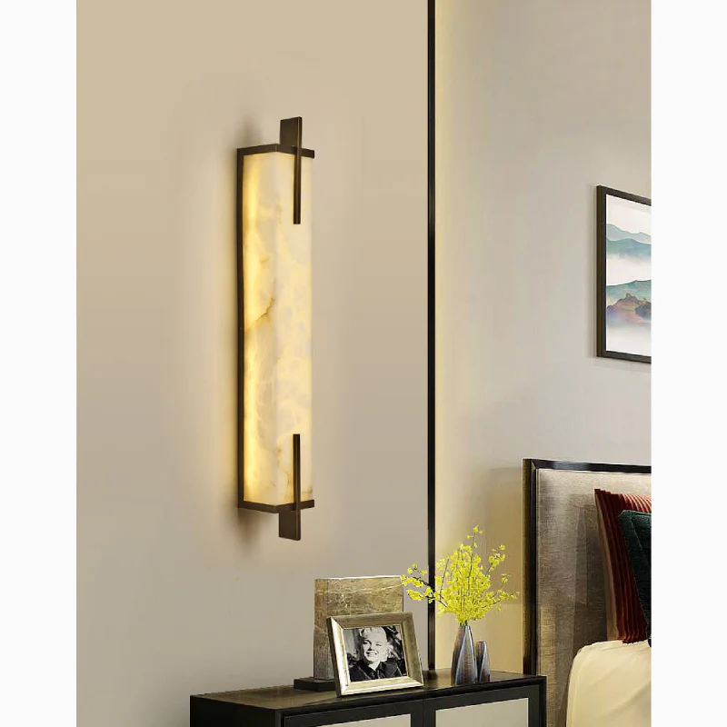 Modern Wall Lamp in New Chinese Style for Living Room, Bedroom