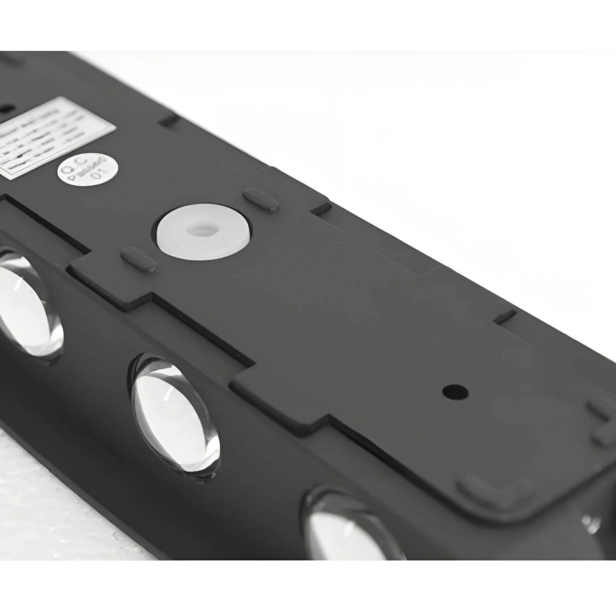 Minimalist Outdoor LED Wall Light - Black Aluminum Modern Fixture