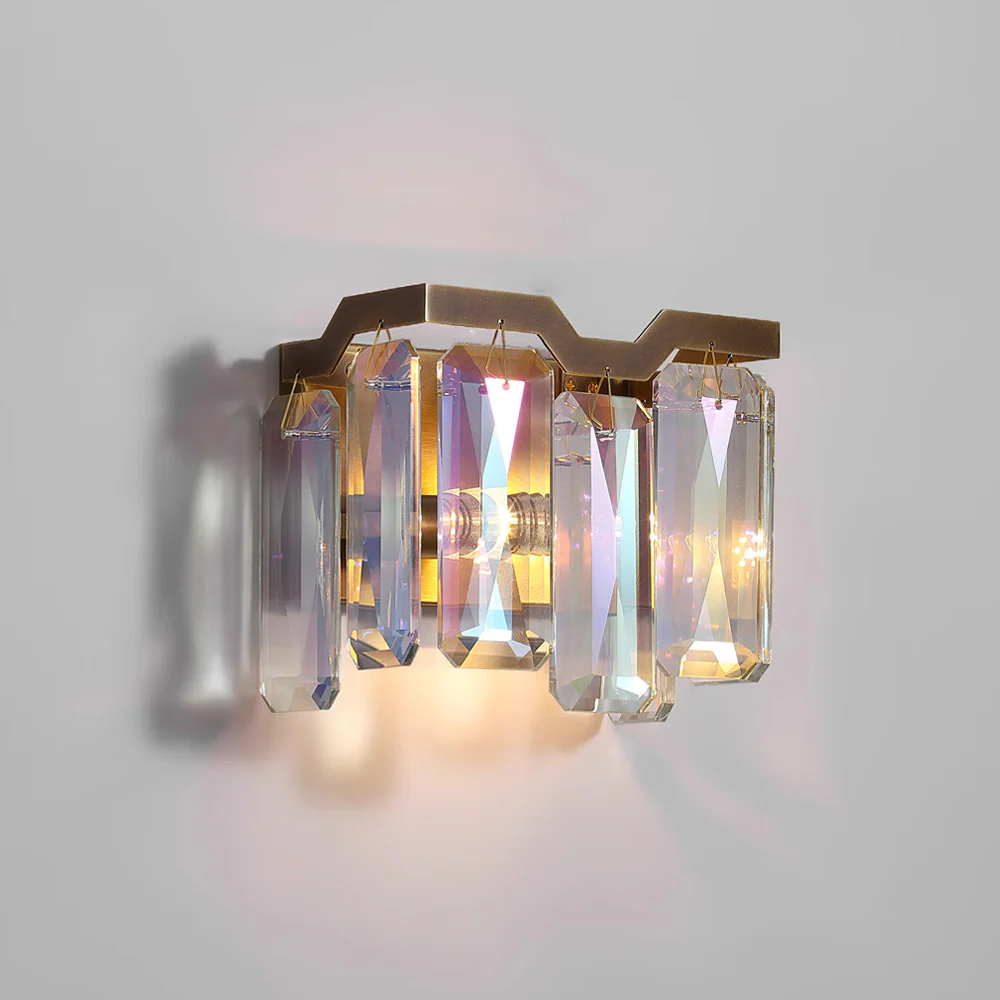 Vibrant Prism Wall Sconces for Modern Interiors