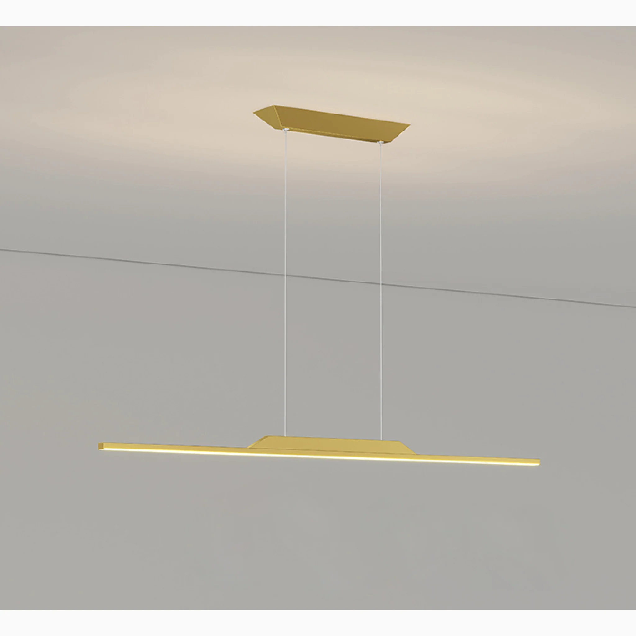 Corgemont | Gold/Black Chandelier in Minimalistic Style