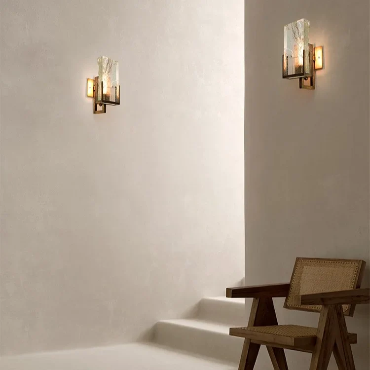 Modern Wall Lamp in the Shape of Ice Piece for Living Room, Bedroom