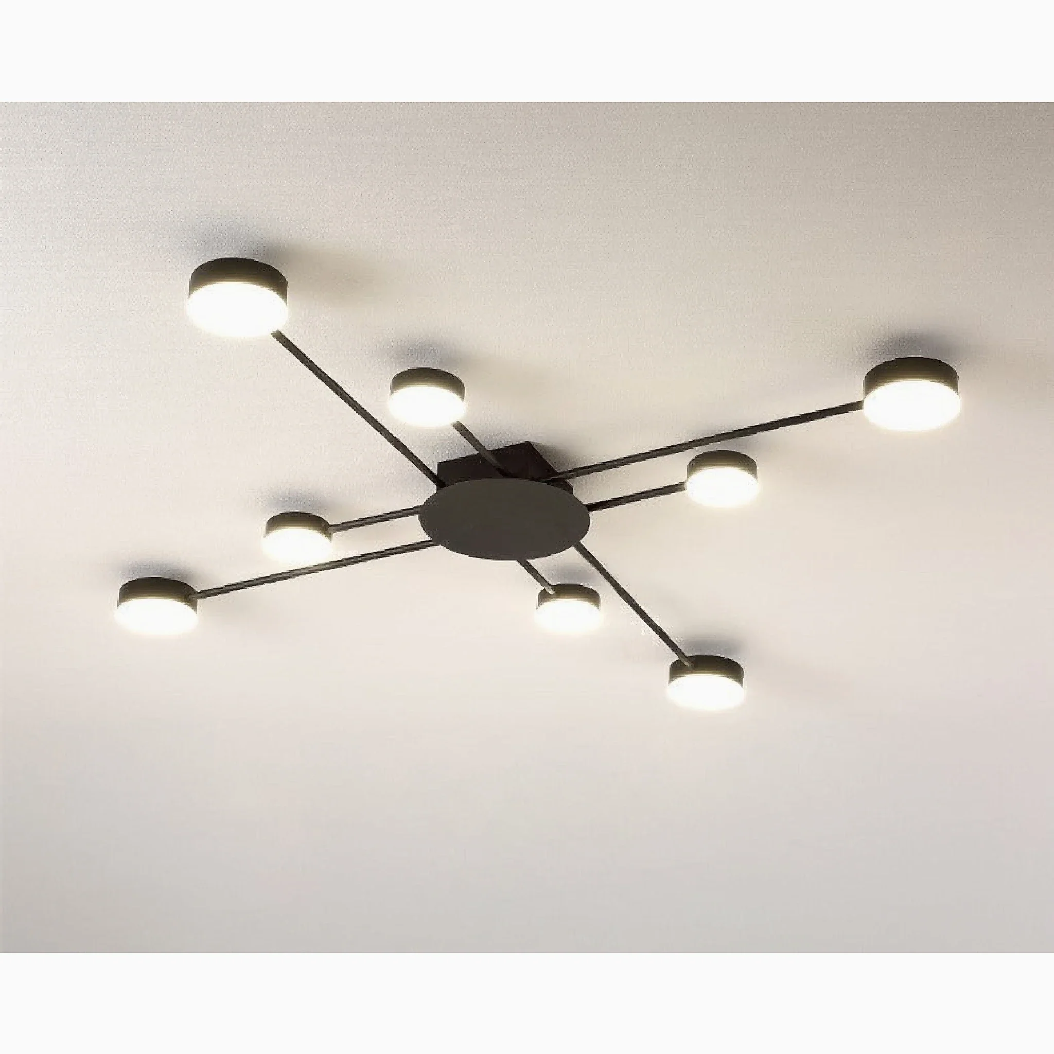 Carouge | Cruciform LED Ceiling Chandelier