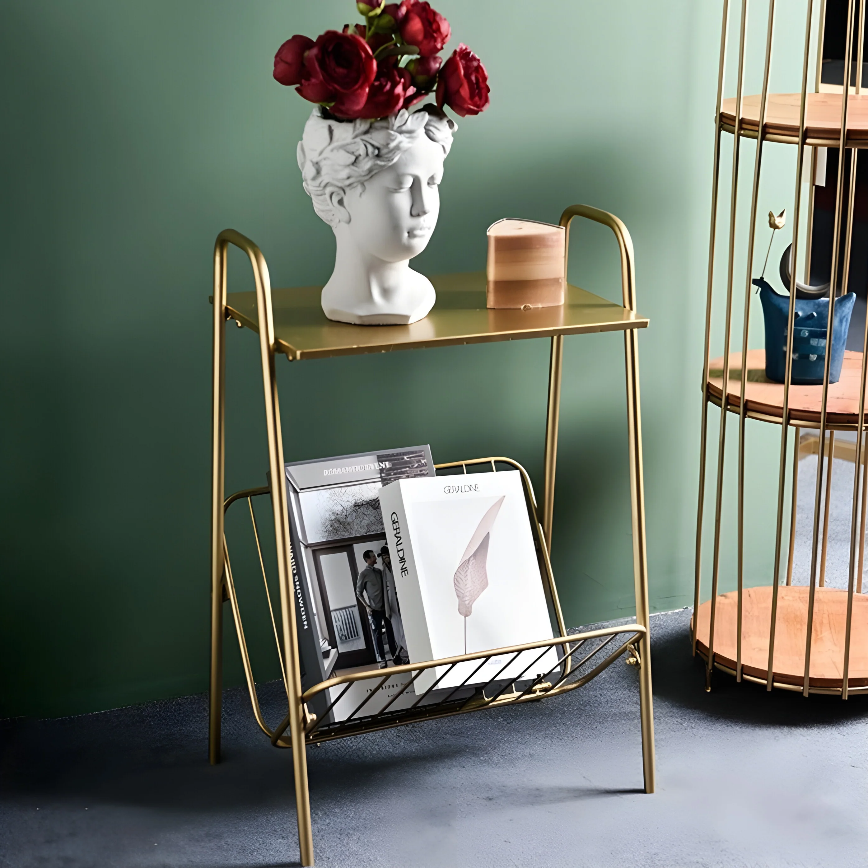 Multifunctional Creative Coffee Table Made of Iron