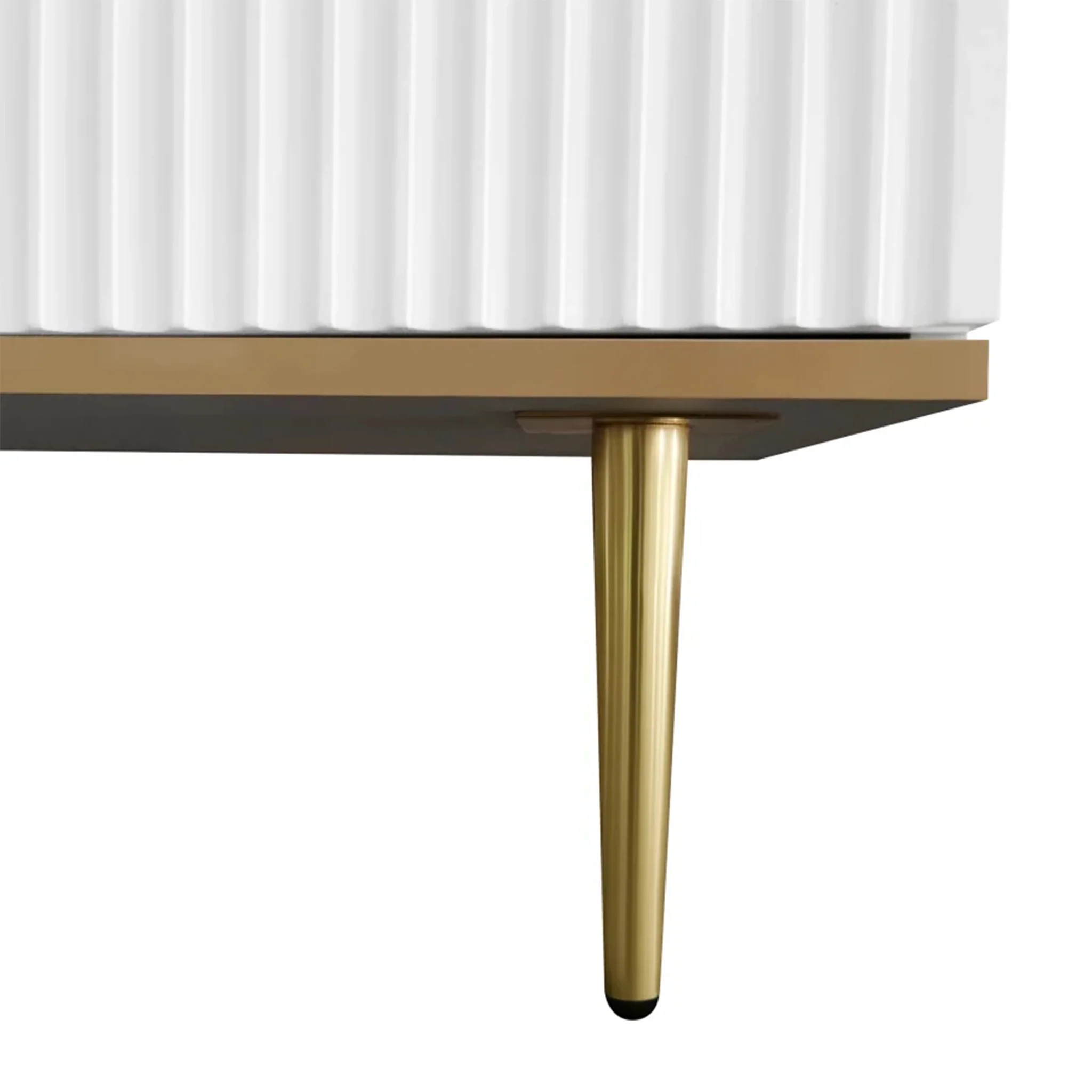 Rhoon | Classic Black/White Elegant Minimalistic TV Stand