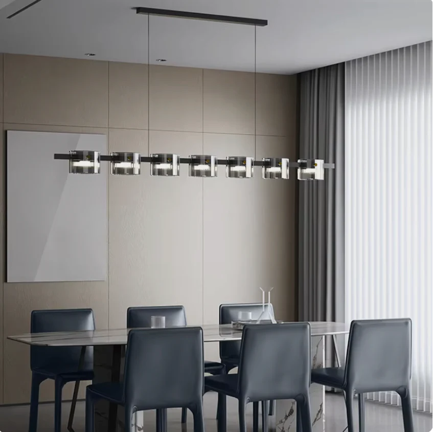 Sch��pfen | Modern Minimalistic Glass Cubes Chandelier