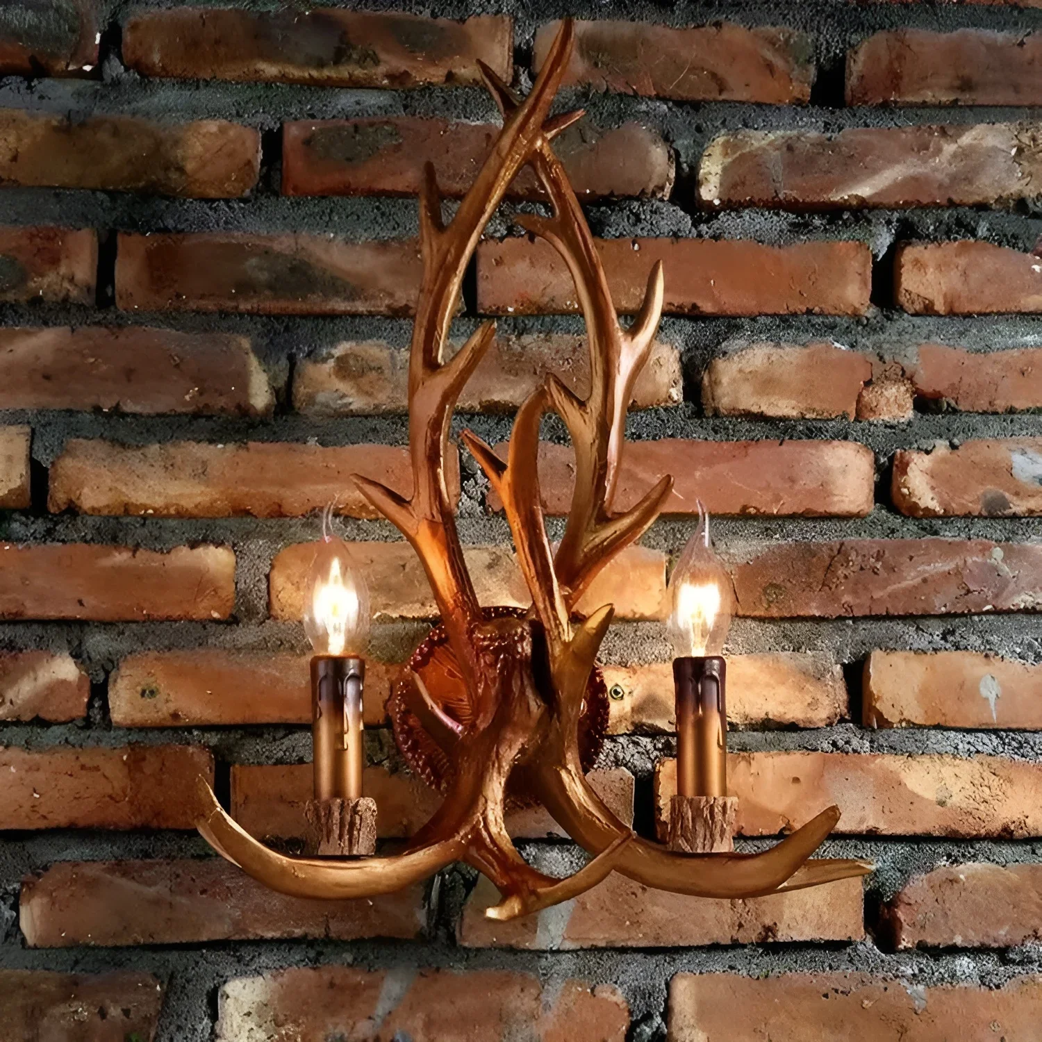 Creative Wall Lamp in the Shape of the Antlers for Restaurant, Bar