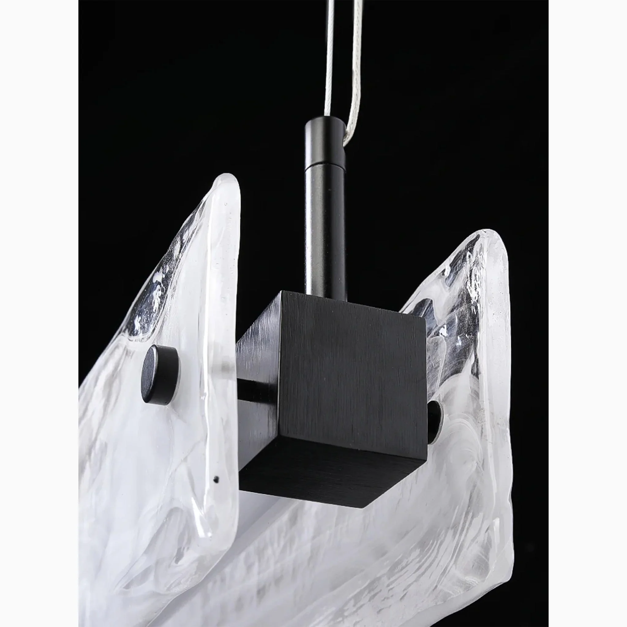 Saanen | Luxury Modern Rectangle Chandelier for Kitchen Island