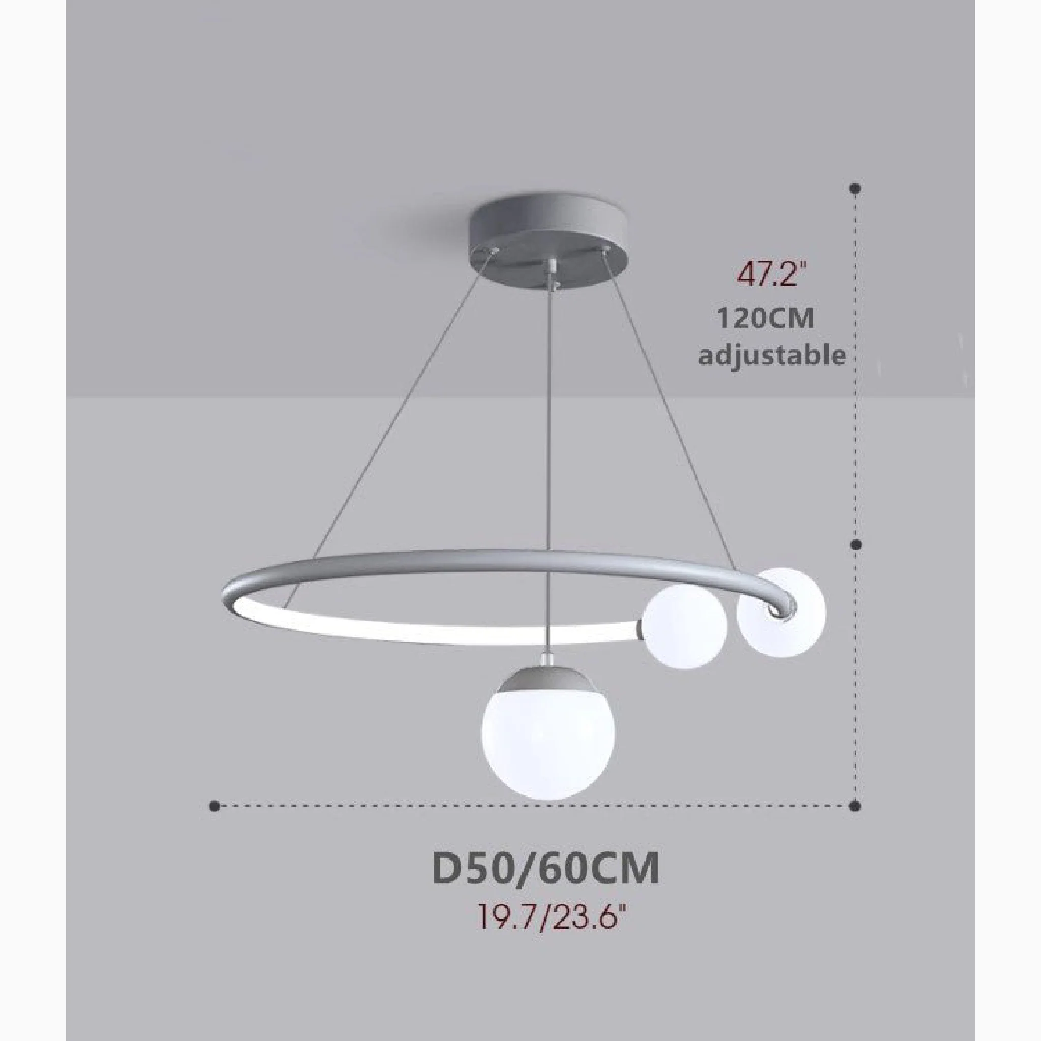 Broc | Pendant Lamp in the Shape of Hanging Balls