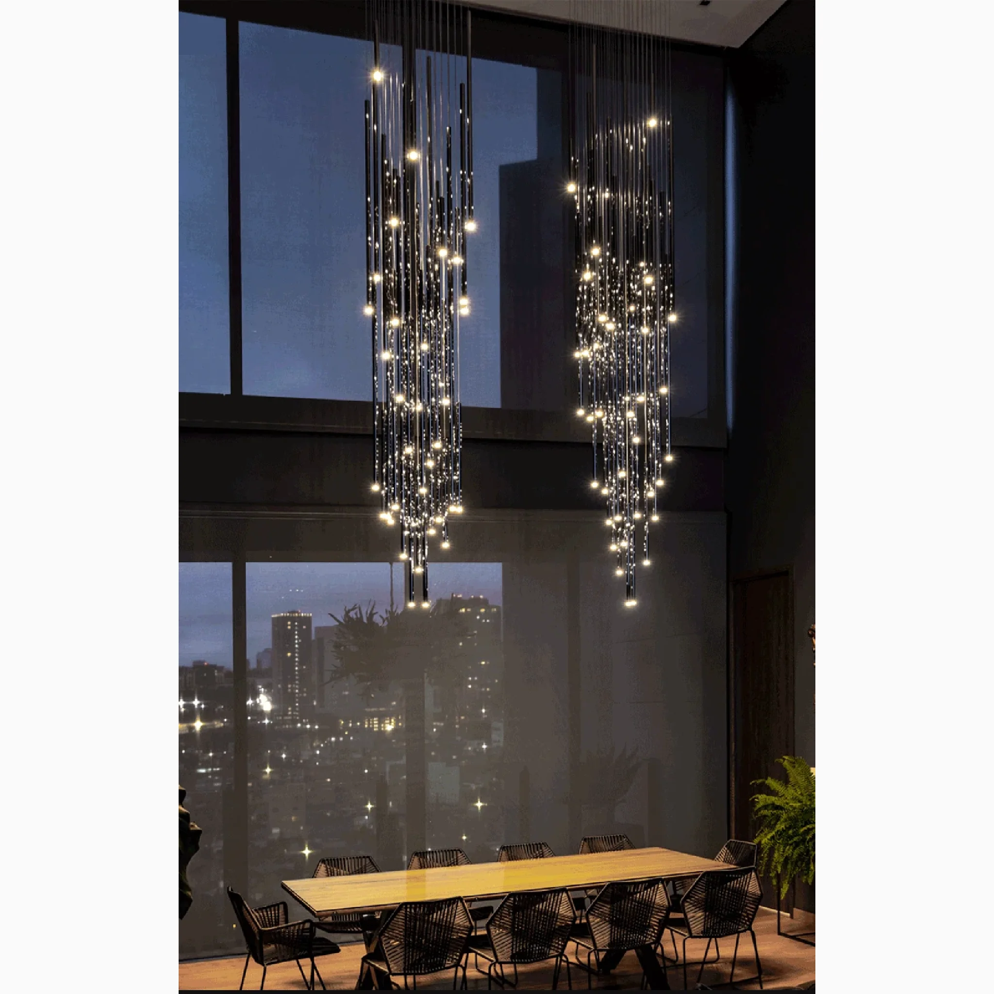 Modern Dimmable LED Pendant Light for Living Room