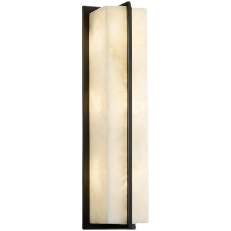 Modern Marble Wall Lamp in Minimalistic Style for Courtyard, Outdoor