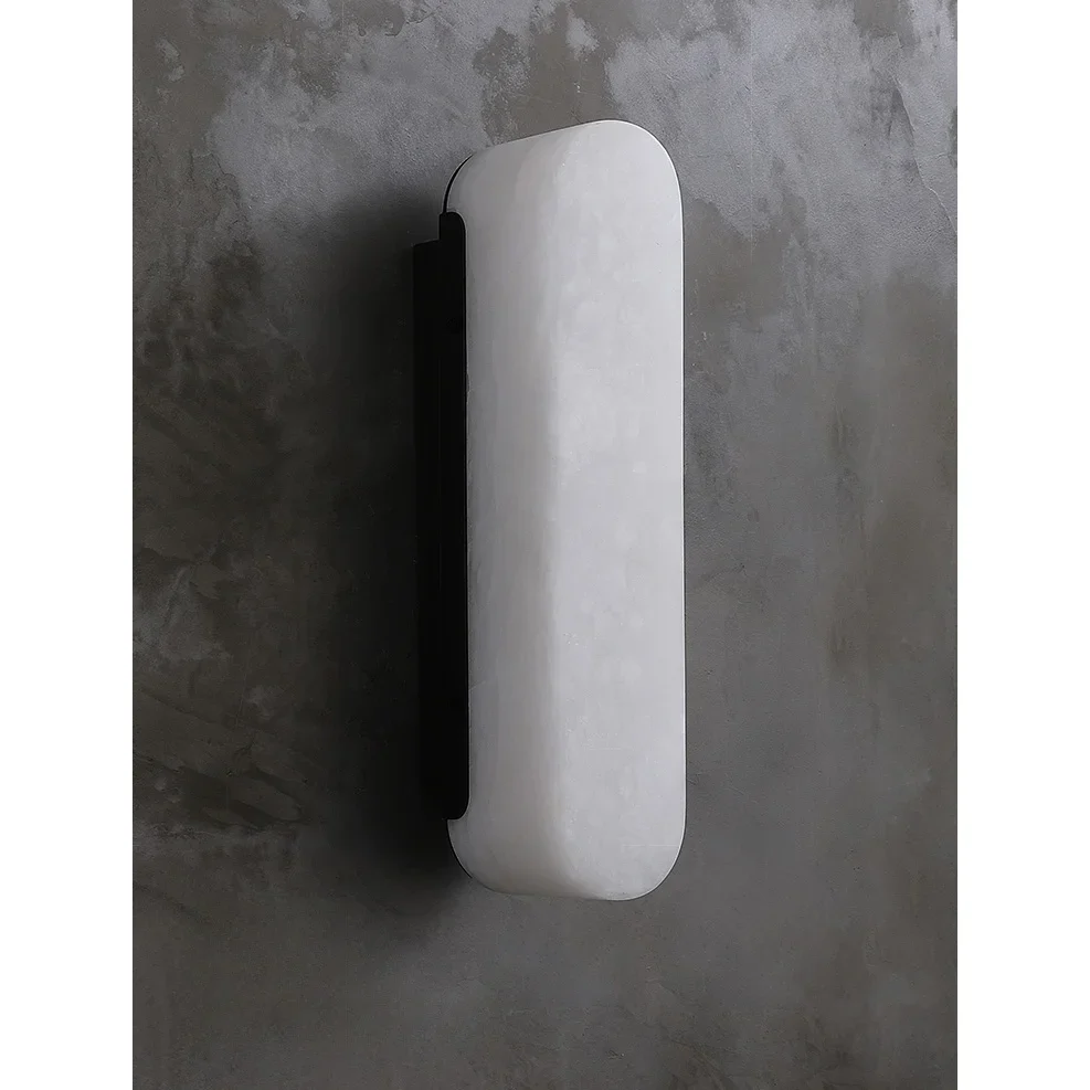 Luxury Marble Vertical Wall Lamp for Living Room, Bedroom